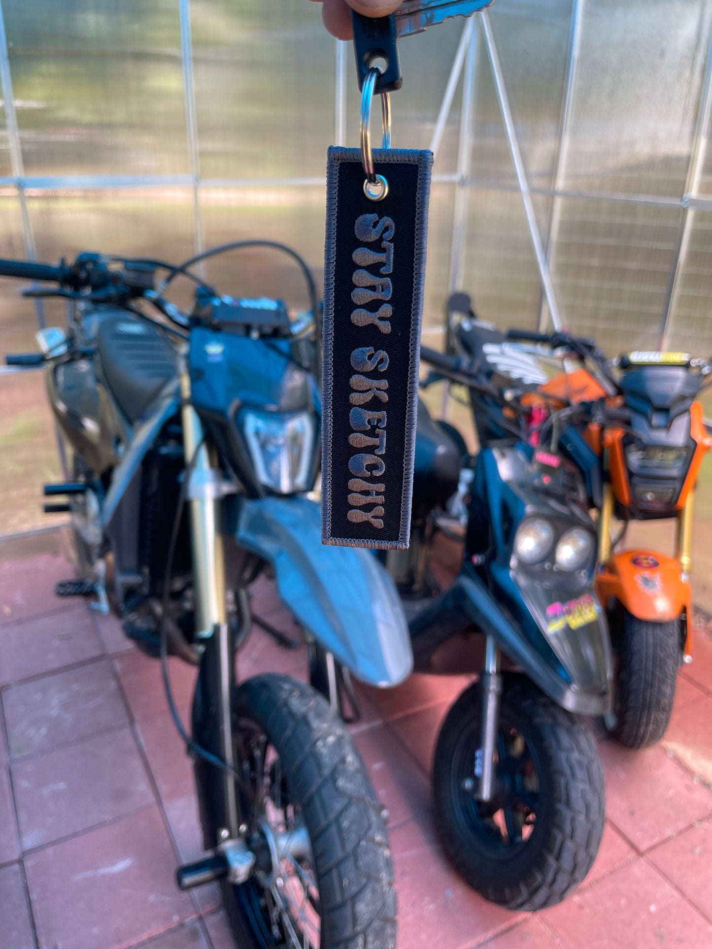 Sketchy Lifestyle Keytag